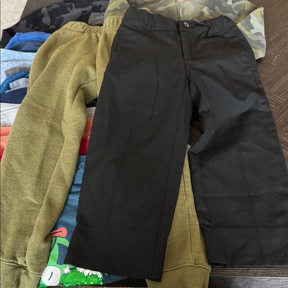 Cat and Jack size 4 boys clothes, pants, shorts, tshirts, green, blue, casual - Picture 3 of 5